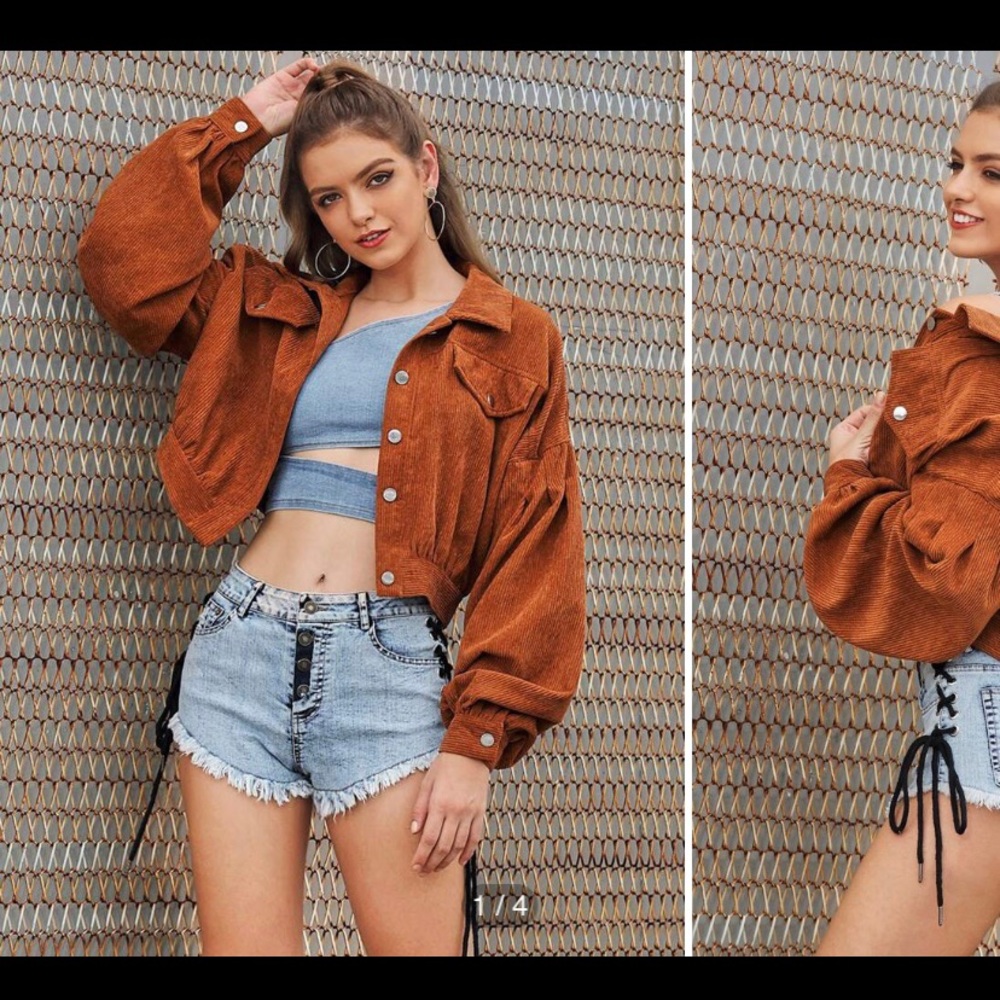 SHEIN corduroy jacket